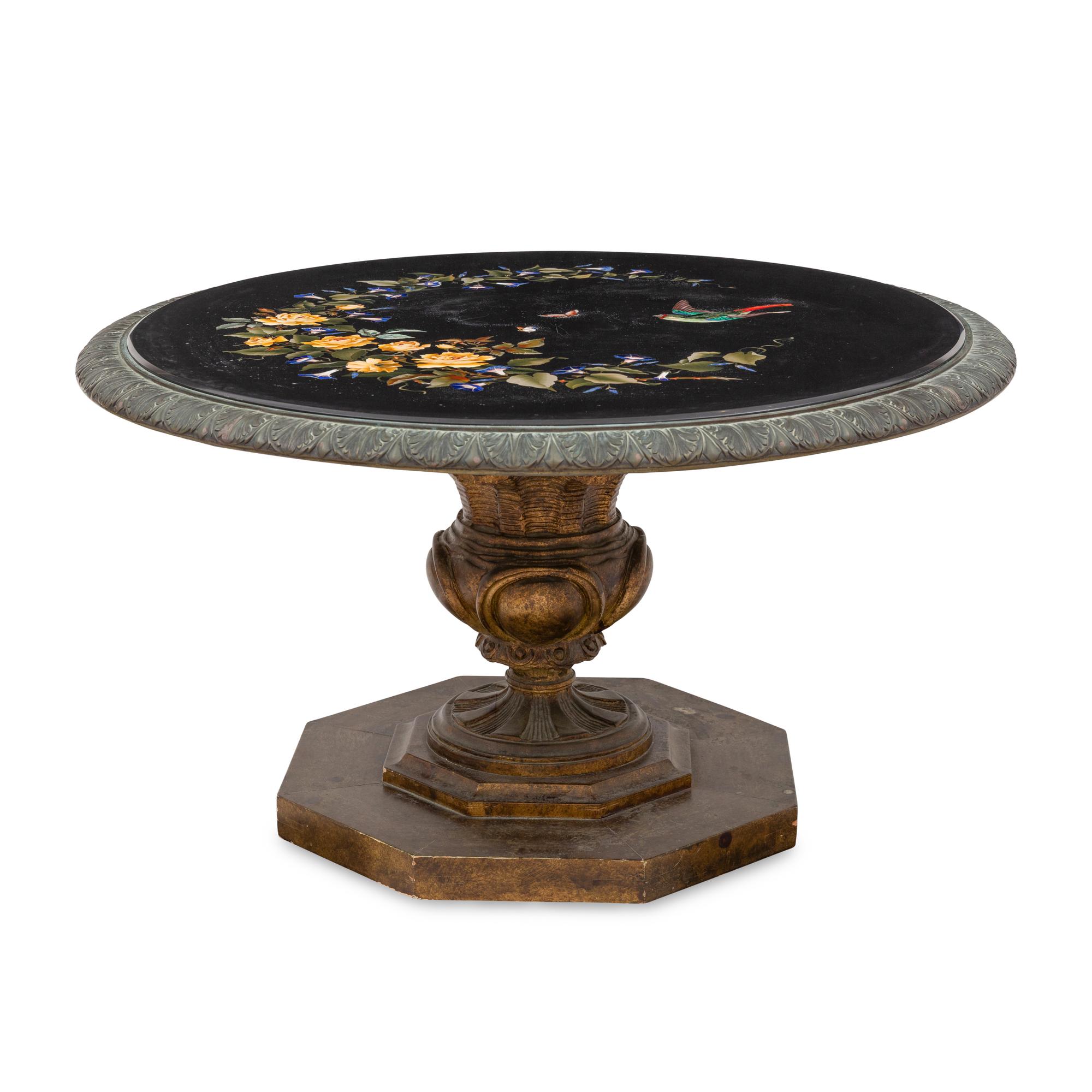 An Italian Pietra Dura Center Table