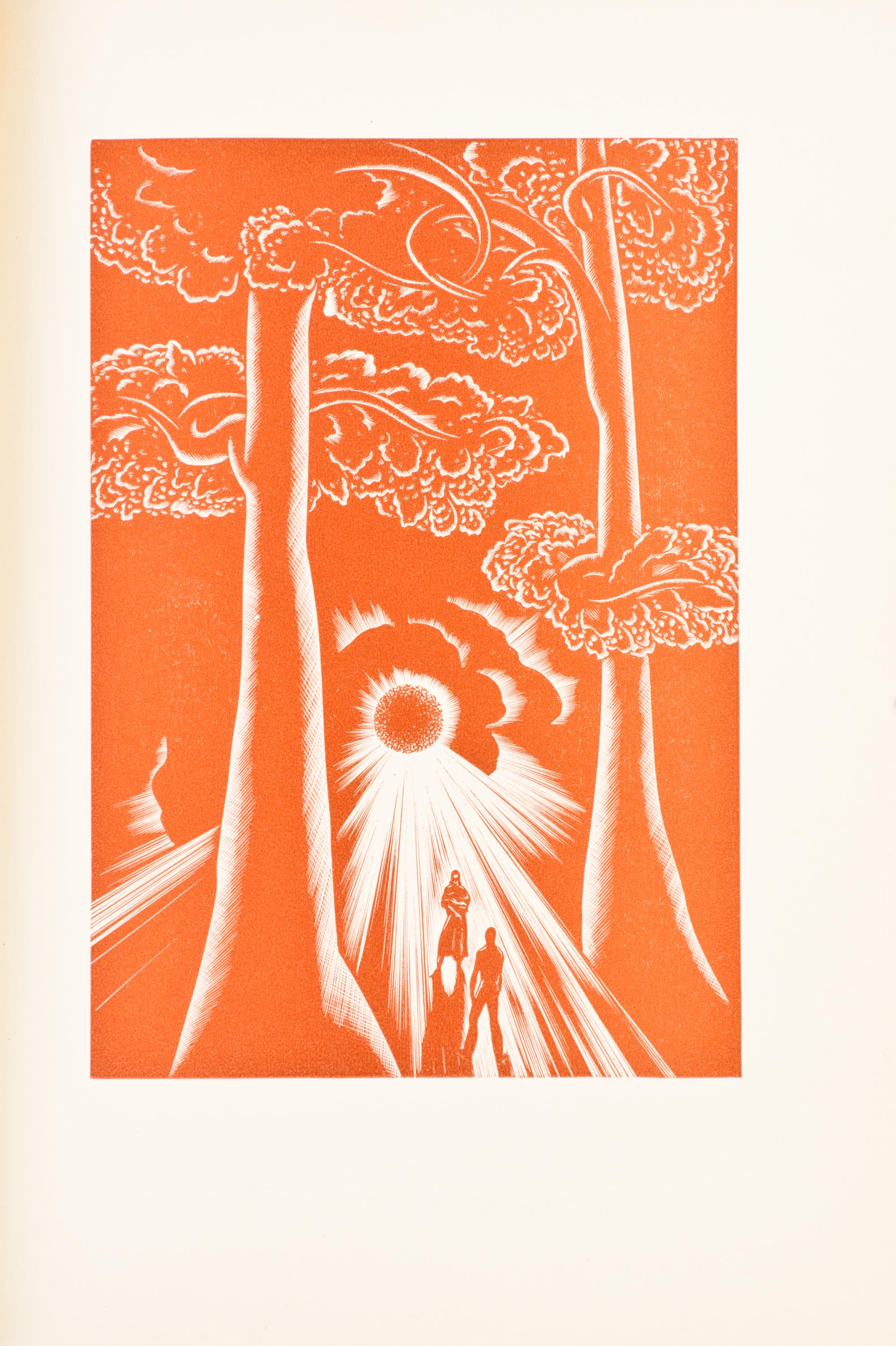 WARD, LYND. Wild Pilgrimage. New York, 1932. First edition, with 97 wood engravings.