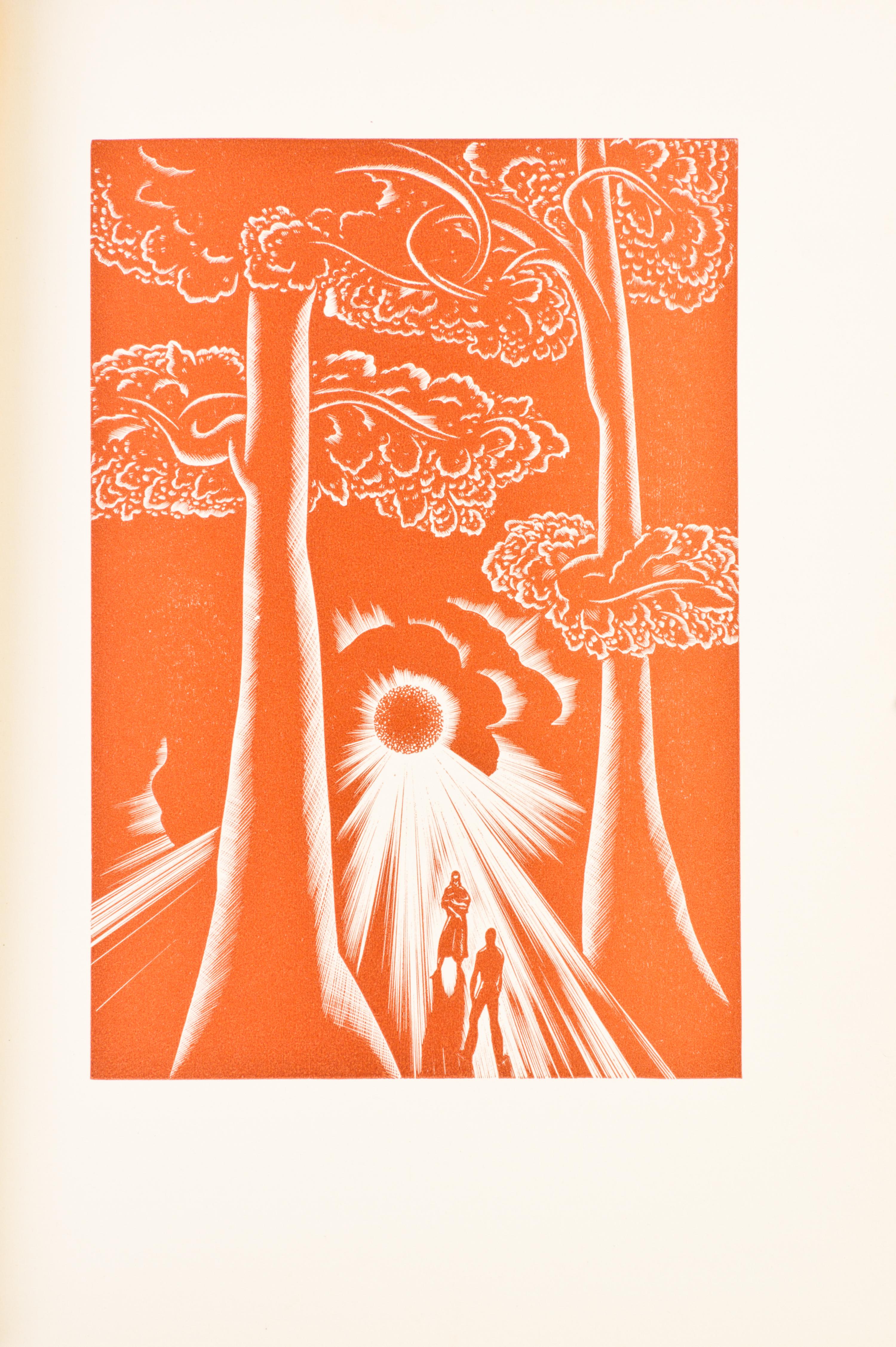 WARD, LYND. Wild Pilgrimage. New York, 1932. First edition, with 97 wood engravings.