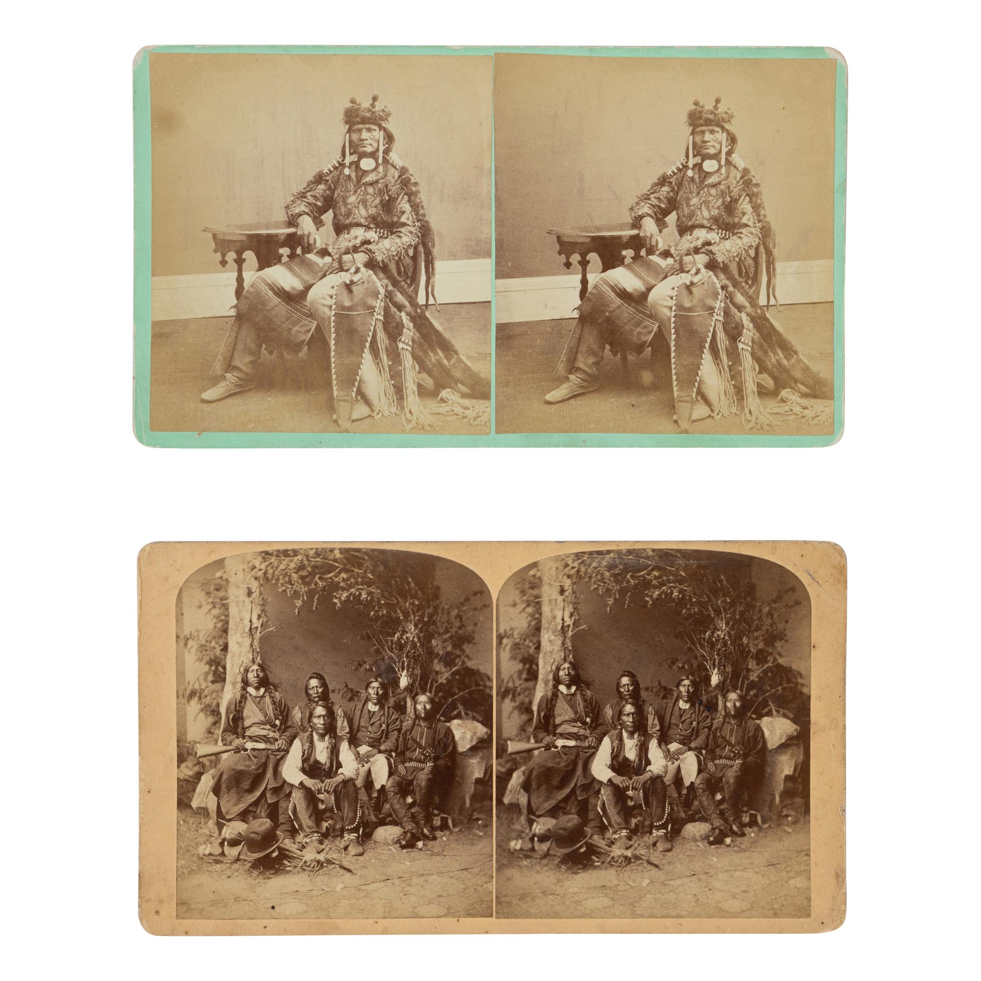 Ute Indians, incl. Chief Sworkin by James Fennemore