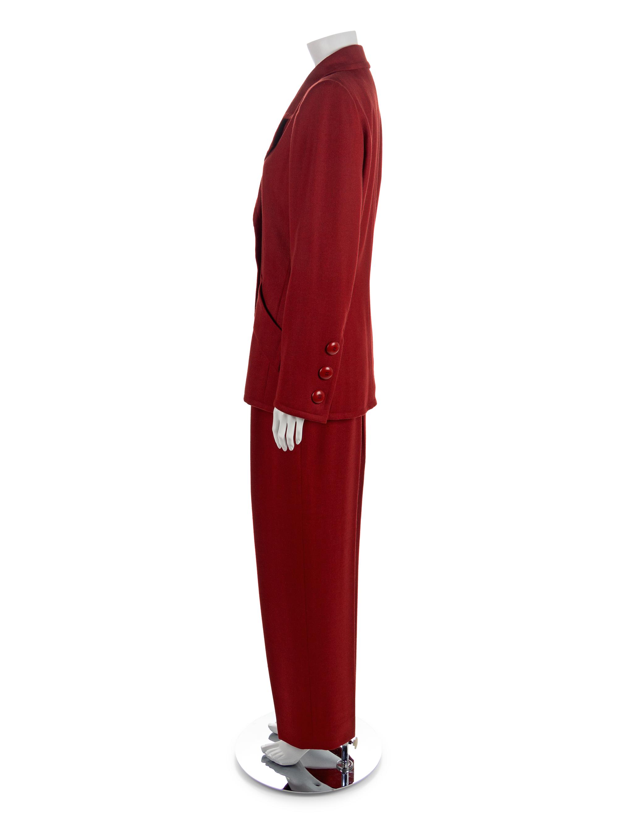 Givenchy Haute Couture Suit, 1980s