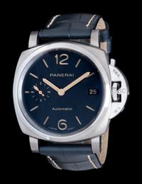 PANERAI, TITANIUM 'LUMINOR DUE' WATCH