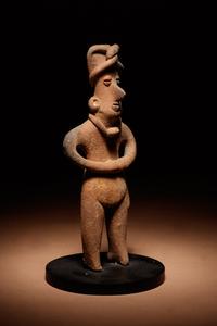 A Colima Terracotta Standing Figure