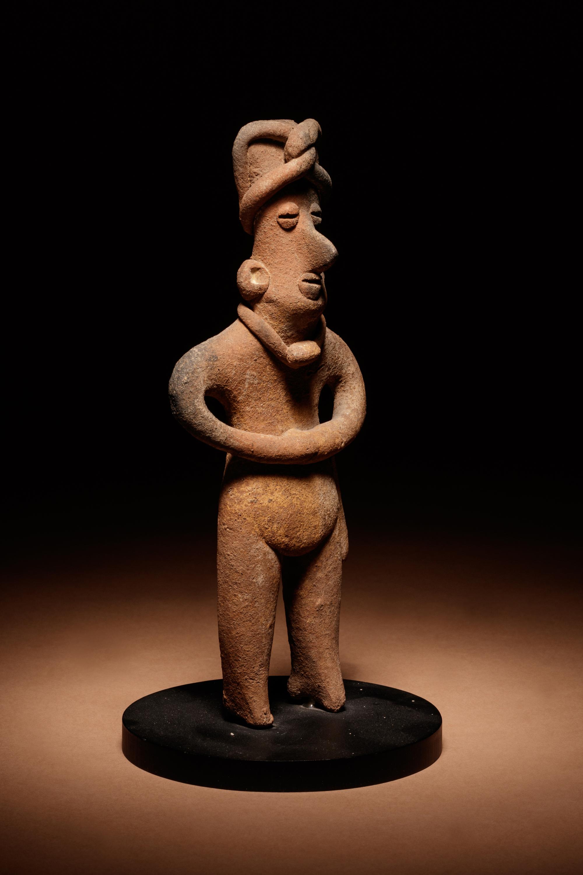 A Colima Terracotta Standing Figure