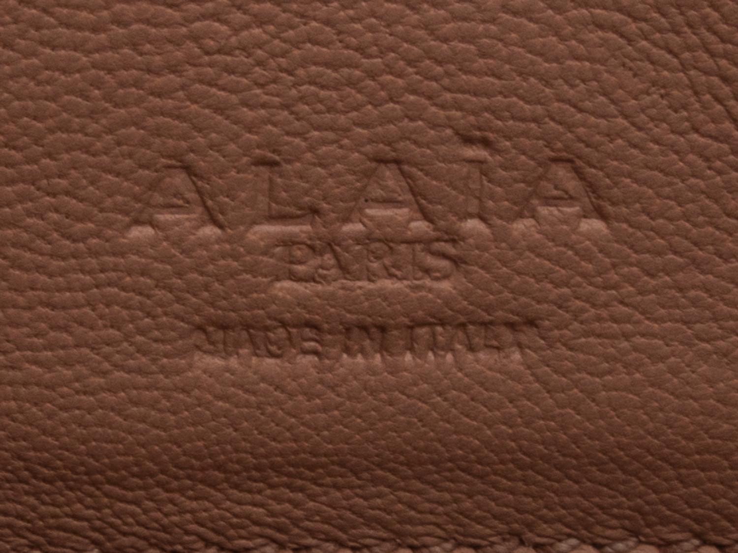 Two Alaïa Snakeskin Totes