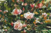 Ramon Kelley, (American, b. 1939), Mary's Roses and Standing Nude, 1973