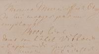 [Music] Wagner, Richard. Autograph Note, signed