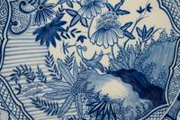 A Group of Six Delft Blue and White Glazed Pottery Chargers