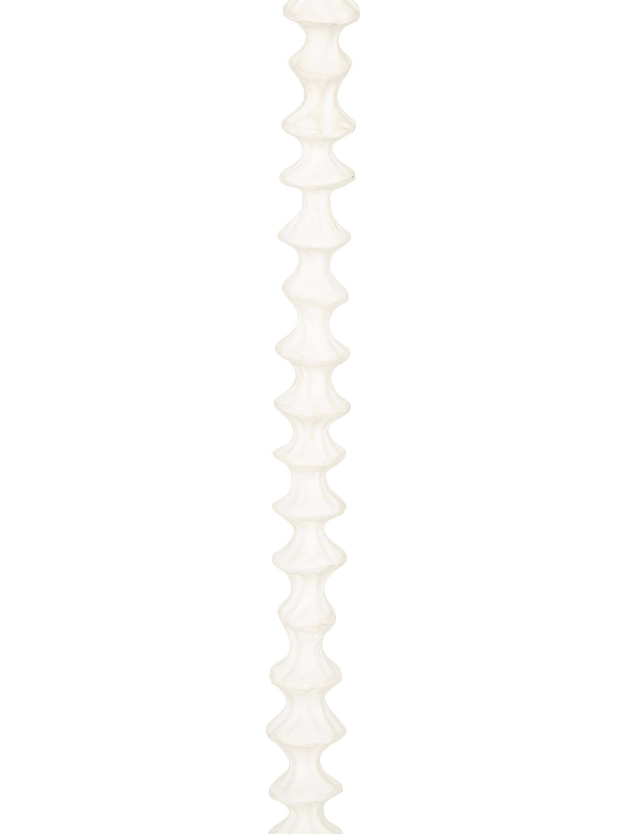 A Pair of Contemporary White Painted Floor Lamps