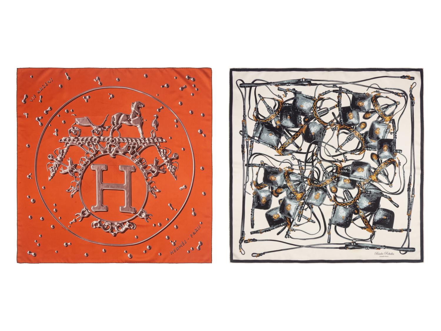 Two Hermès Scarves