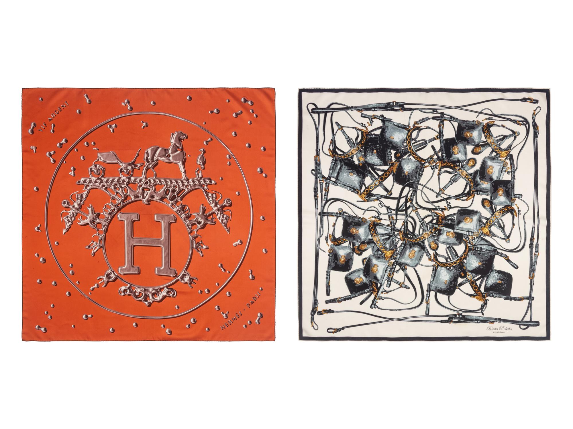 Two Hermès Scarves