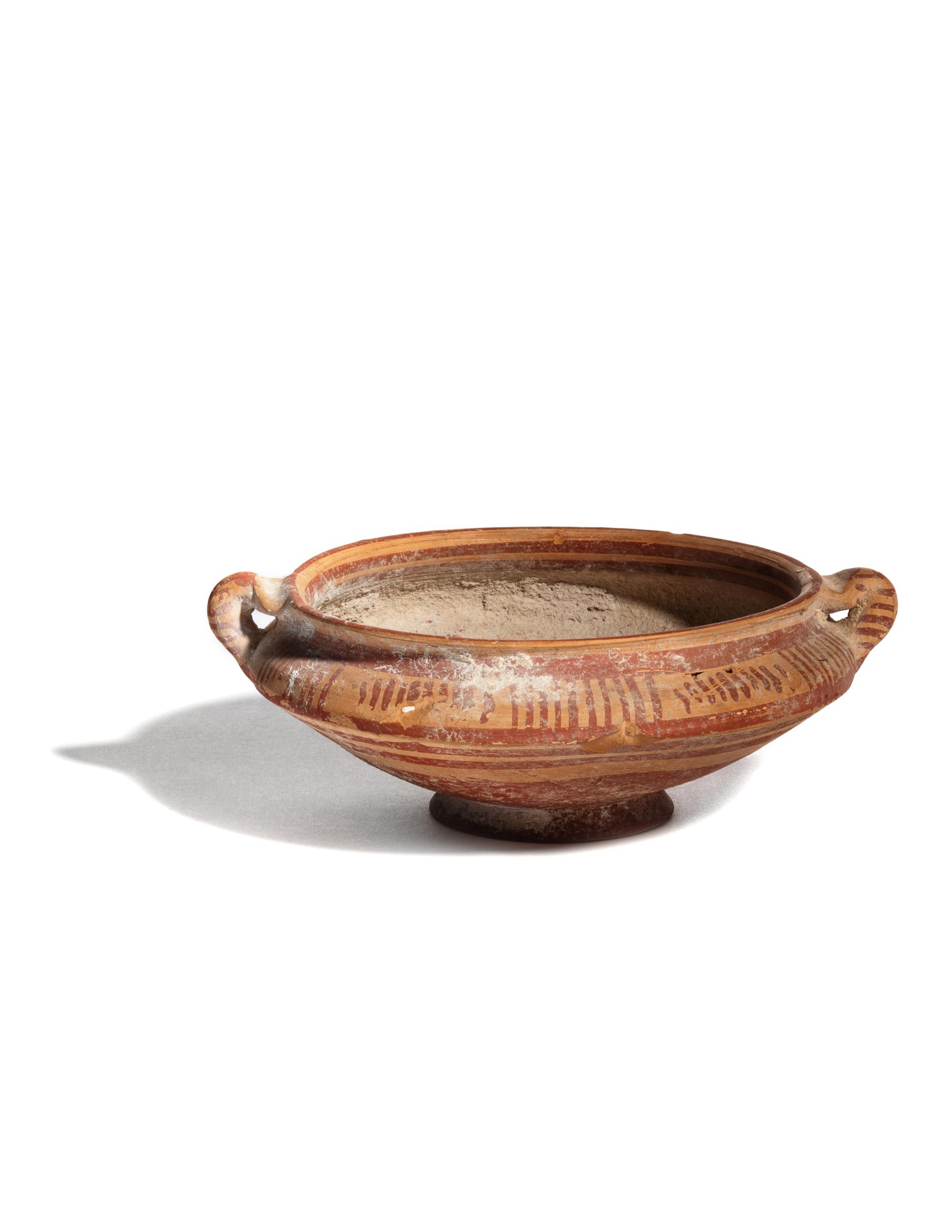 A Greek Pottery Bowl