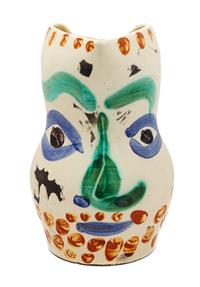 Pablo Picasso, (Spanish, 1881-1973), Face with Points, 1969