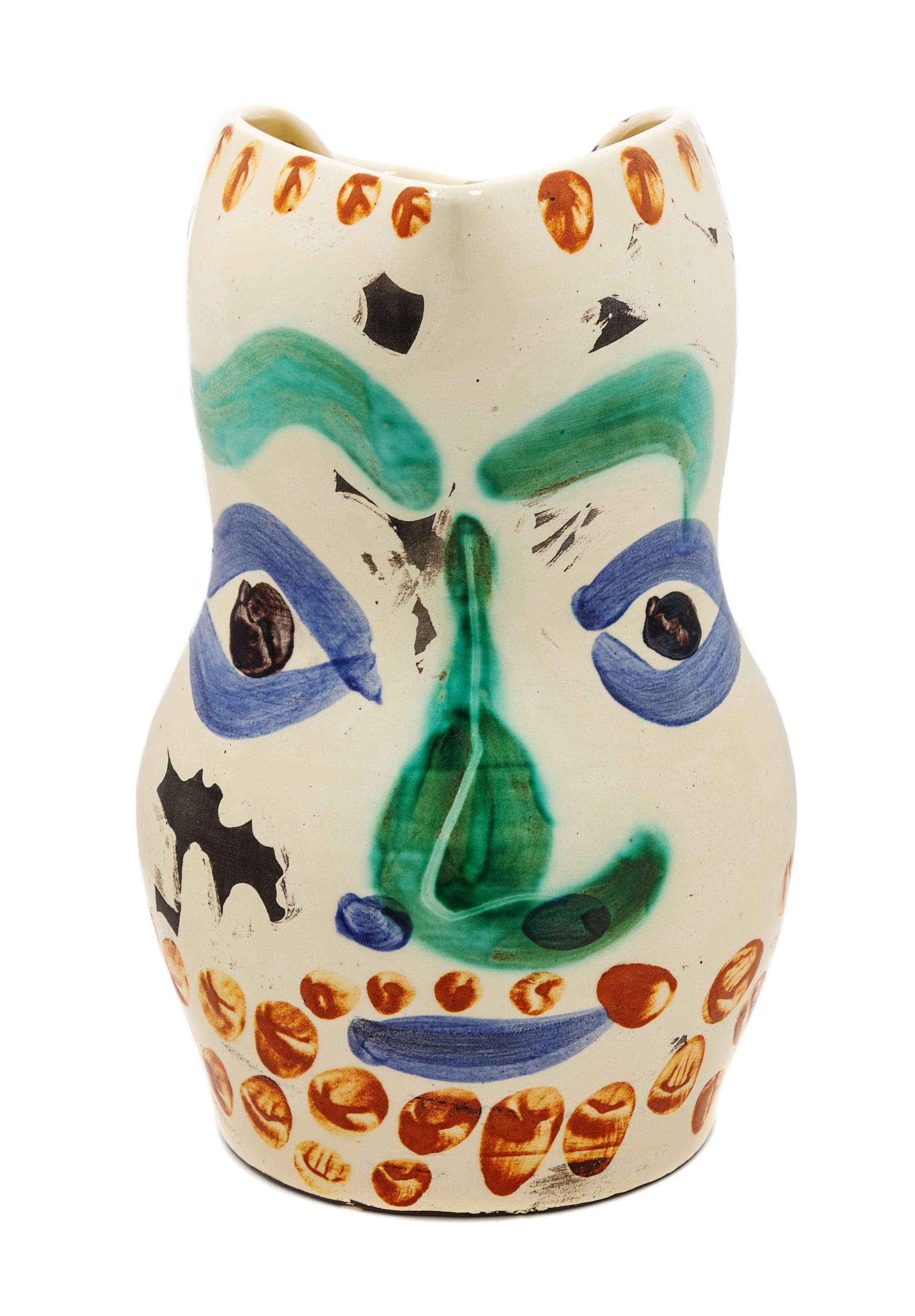 Pablo Picasso, (Spanish, 1881-1973), Face with Points, 1969
