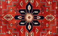 An Indo-Serapi Wool Rug