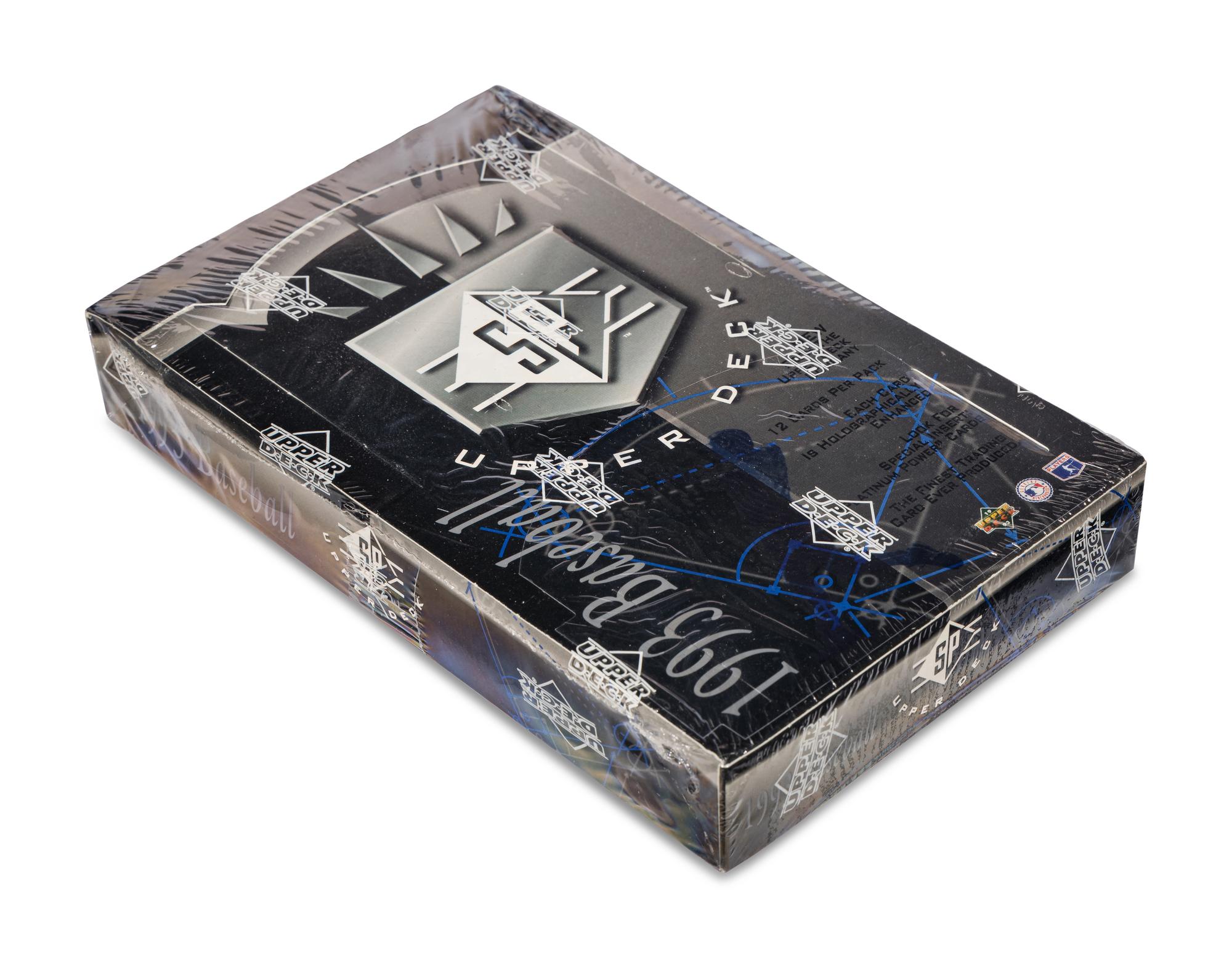 A Factory Sealed Box of 1993 Upper Deck SP Baseball Cards (Derek Jeter Rookie)