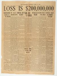 [SAN FRANCISCO EARTHQUAKE]. The Call-Chronicle-Examiner . 19 April 1906.