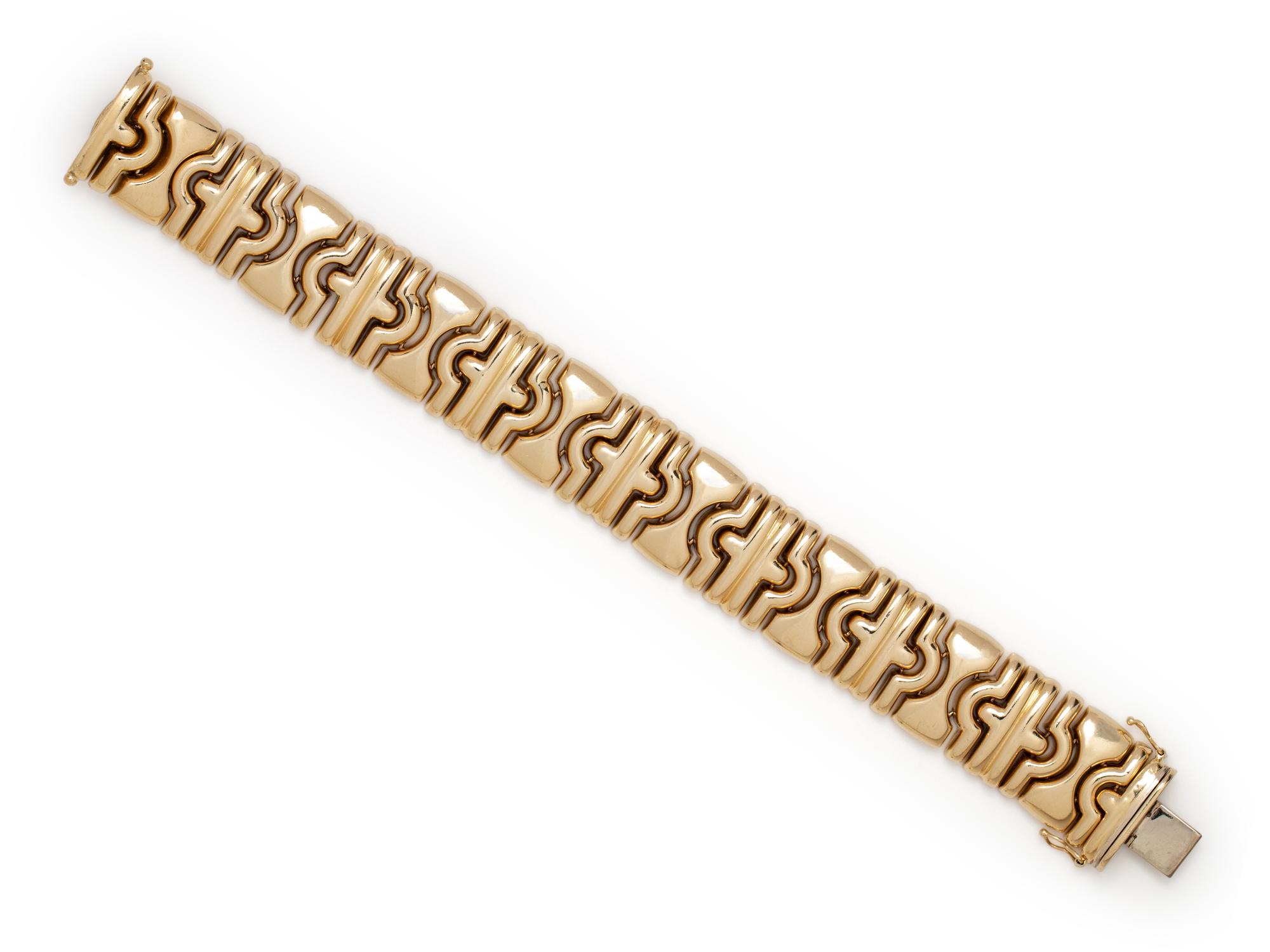 YELLOW GOLD BRACELET