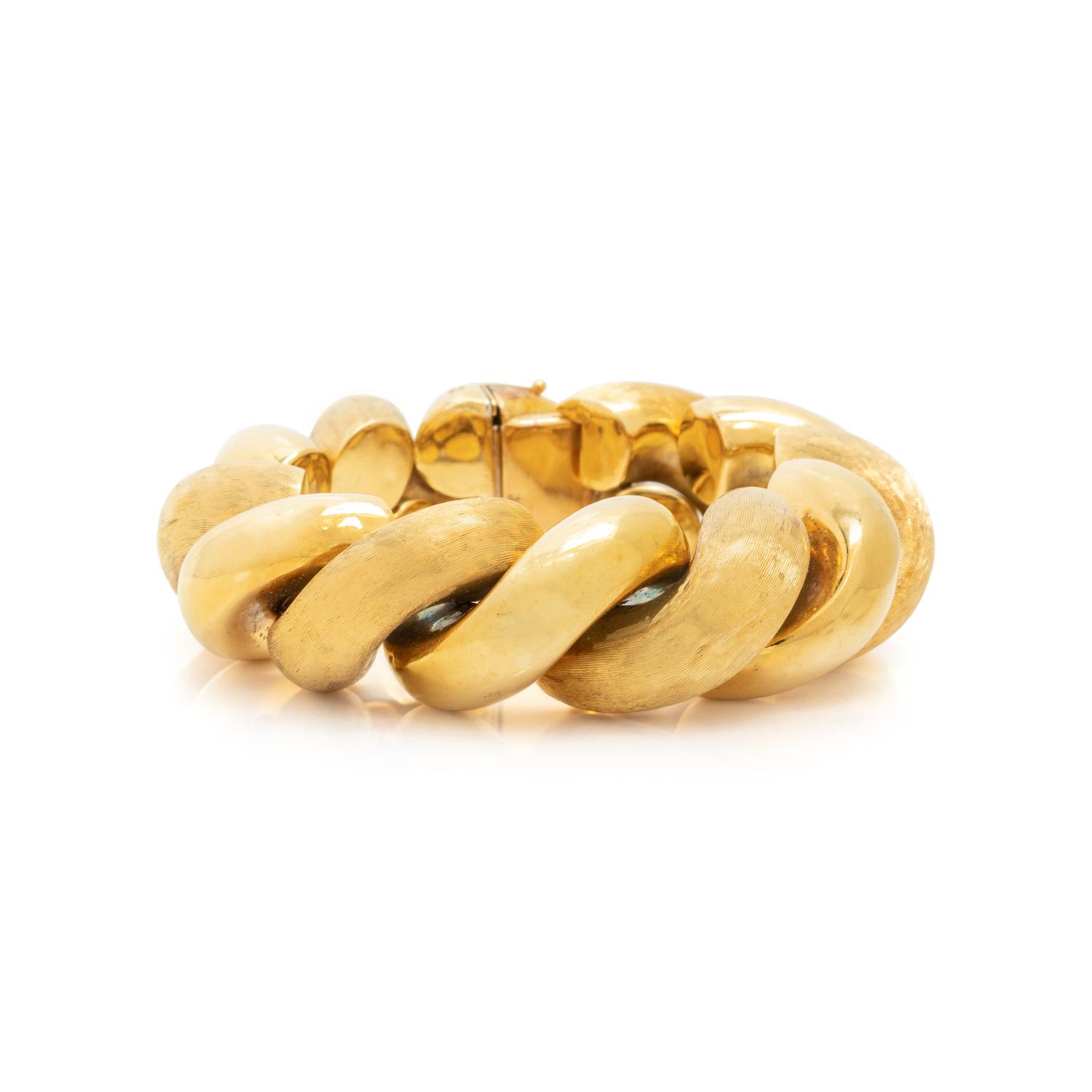 YELLOW GOLD BRACELET