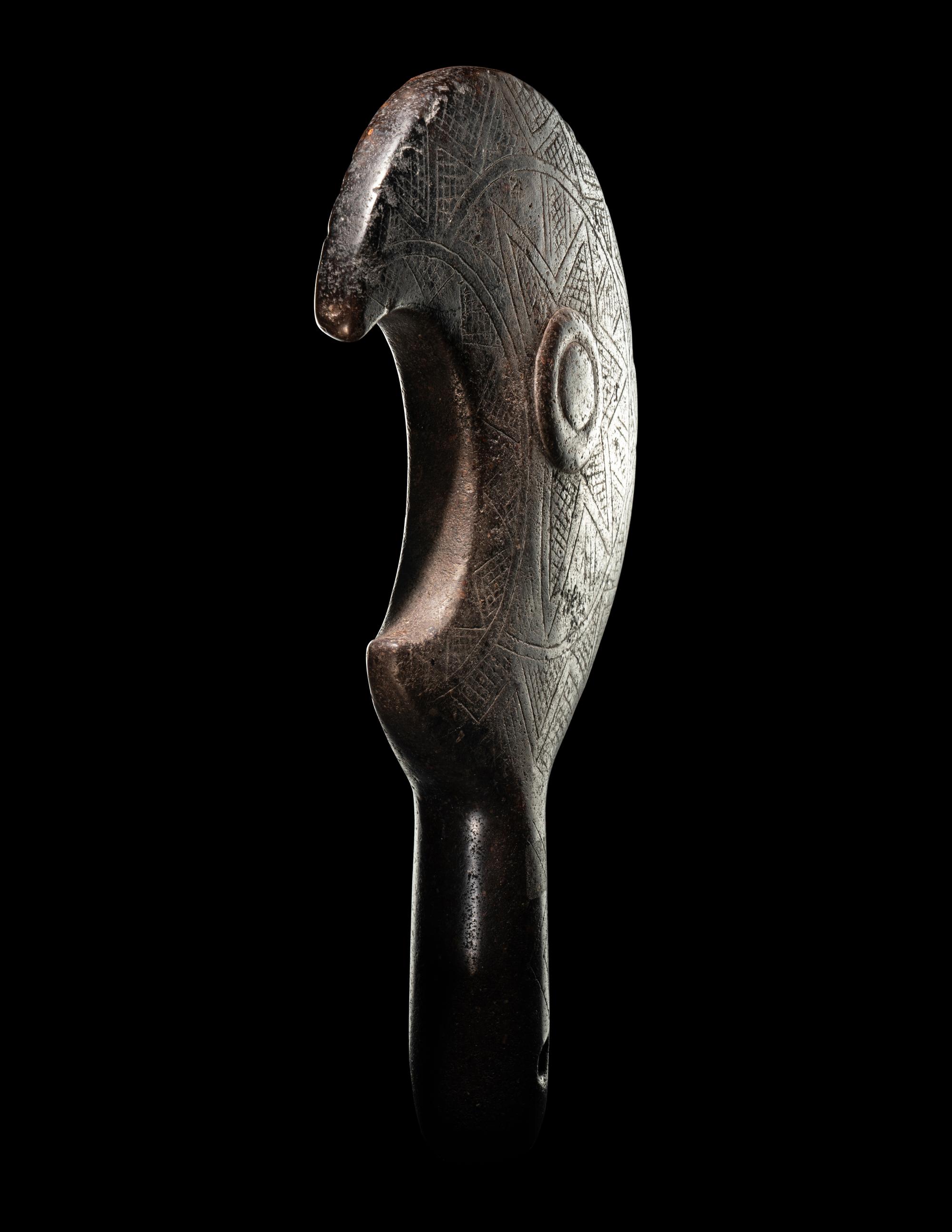 A Mapuche Stone Scepter