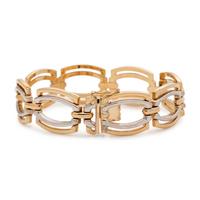 BICOLOR GOLD BRACELET