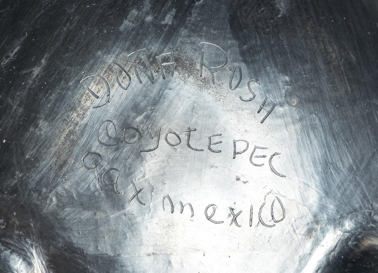 Three Dona Rosa Blackware Articles