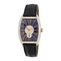 Franck Muller, Ref. 7501.S6.MM.D, Diamond and 18K White Gold 'Cintrée Curvex' Watch, with Box & Certificate