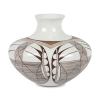 Polychrome Pottery Seed Jar