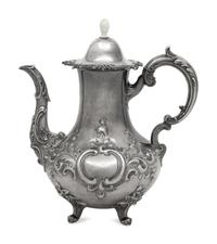 A Victorian Silver Coffee Pot