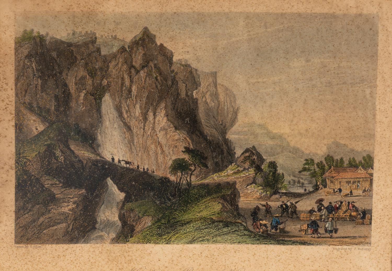 Five Etchings Depicting Life in China