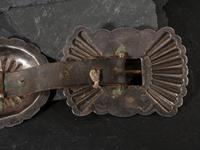 Navajo Silver and Turquoise Third Phase Concha Belt
