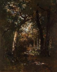 Narcisse Virgile Diaz de la Peña (French, 1808–1876) — Sous-bois , 1873