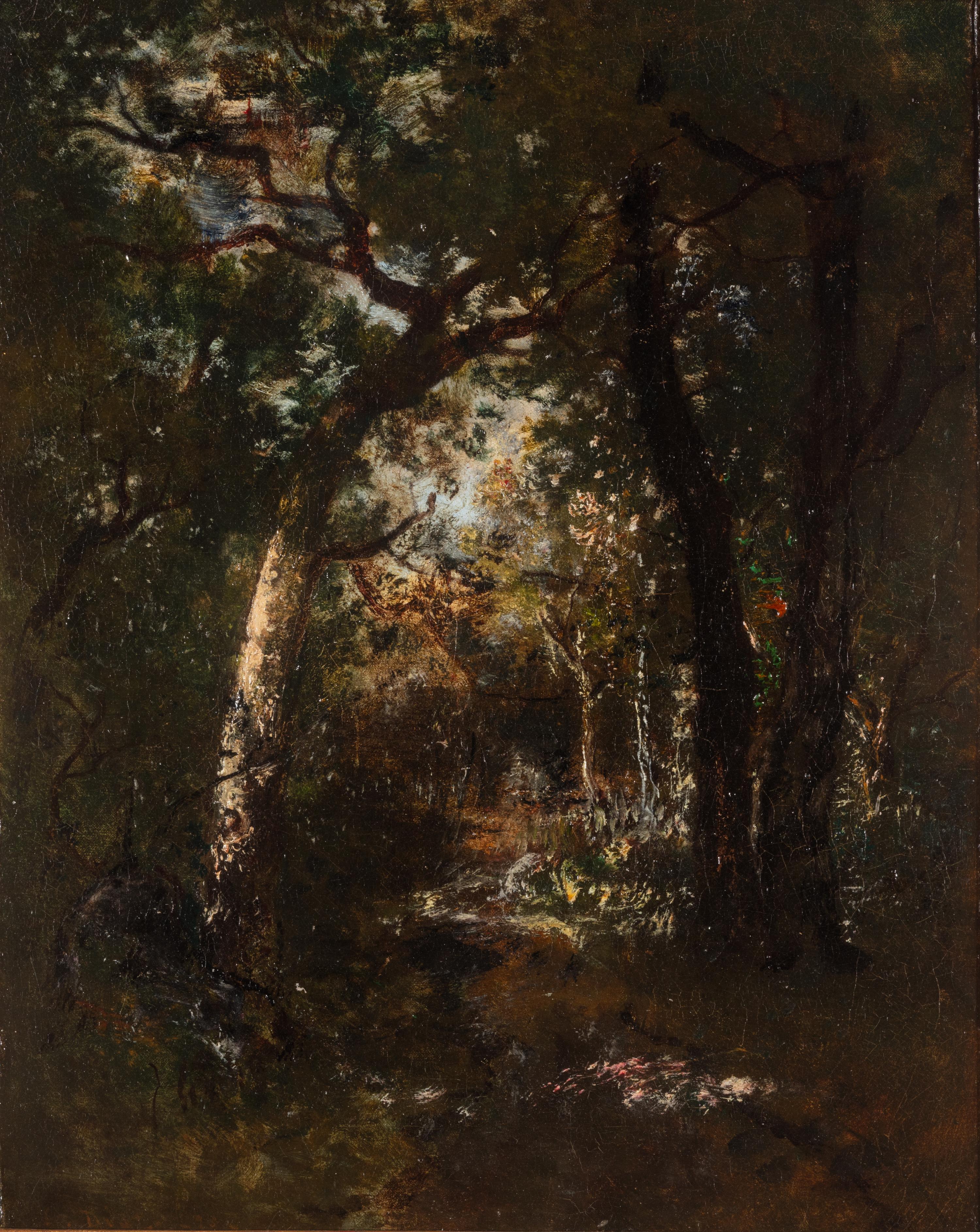 Narcisse Virgile Diaz de la Peña (French, 1808–1876) — Sous-bois , 1873