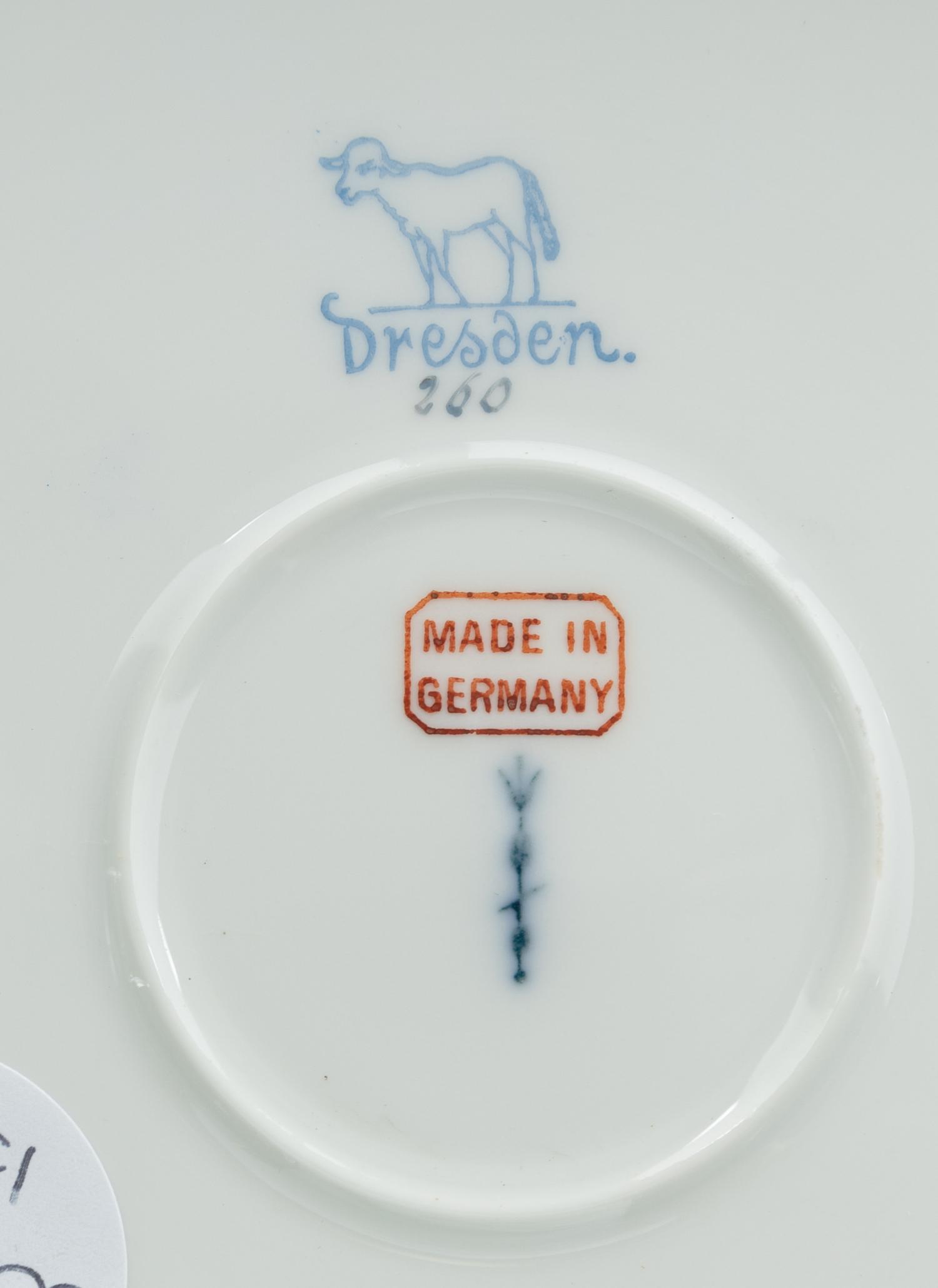A Set of Twelve Berlin (K.P.M.) Porcelain Plates