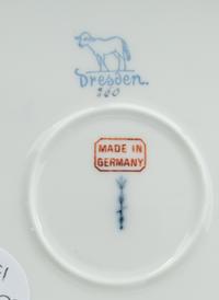 A Set of Twelve Berlin (K.P.M.) Porcelain Plates