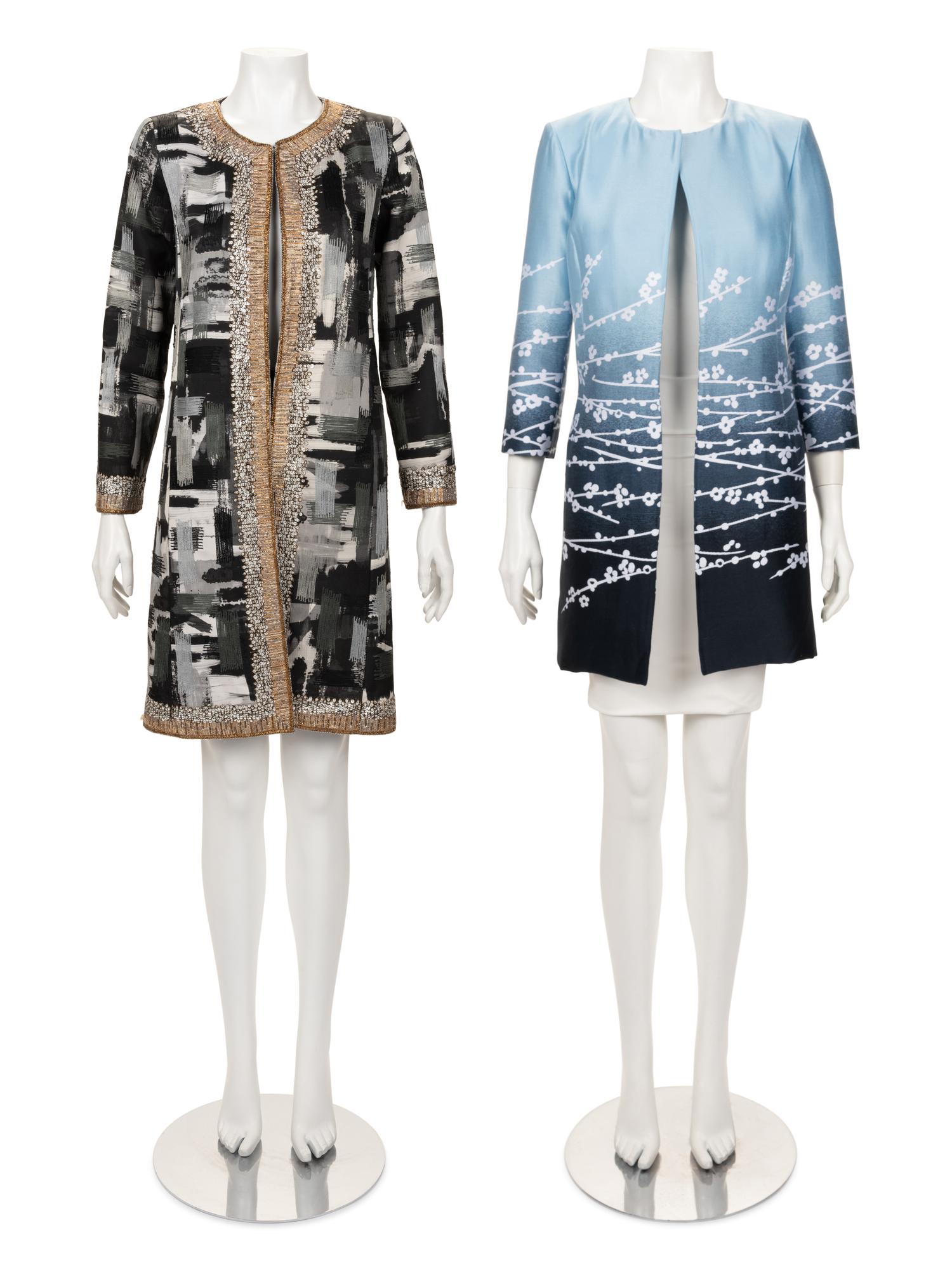 Two Oscar de la Renta Embellished Jackets, 2012-2020
