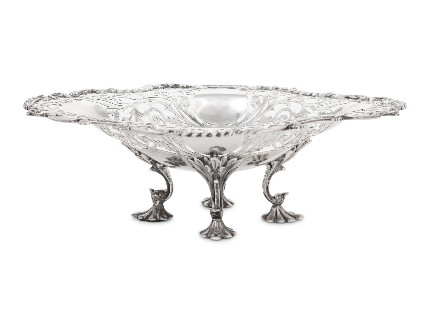 An English Silver Basket