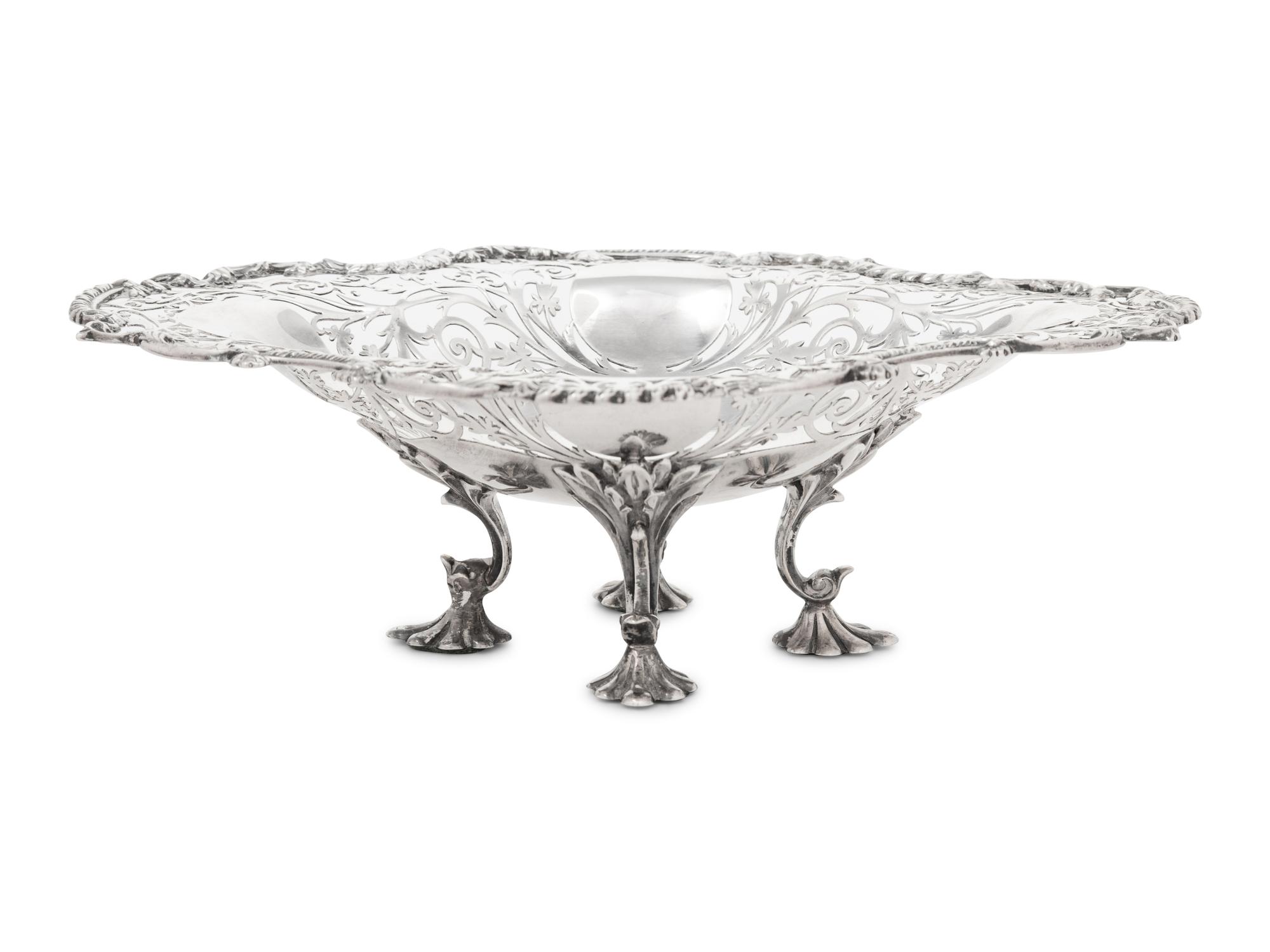 An English Silver Basket