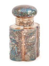 An American Silver-Plate Tea Caddy (Not on original listing. ) — Barbour Silver Co., Hartford, CT, Early 20th Century