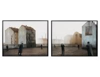 Behind the Walls #07 A & B (diptych)