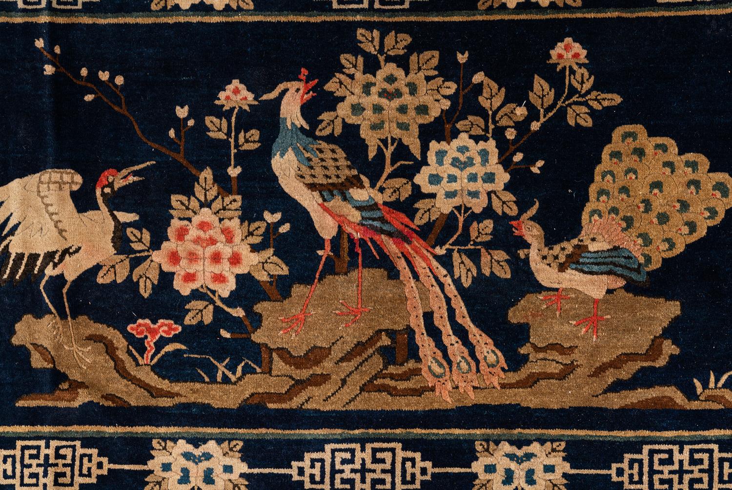 Two Chinese Wool Rugs