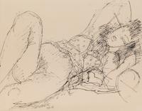 Marcel Gromaire, (French, 1892-1971), Nu, 1944 and La Jeune Russe