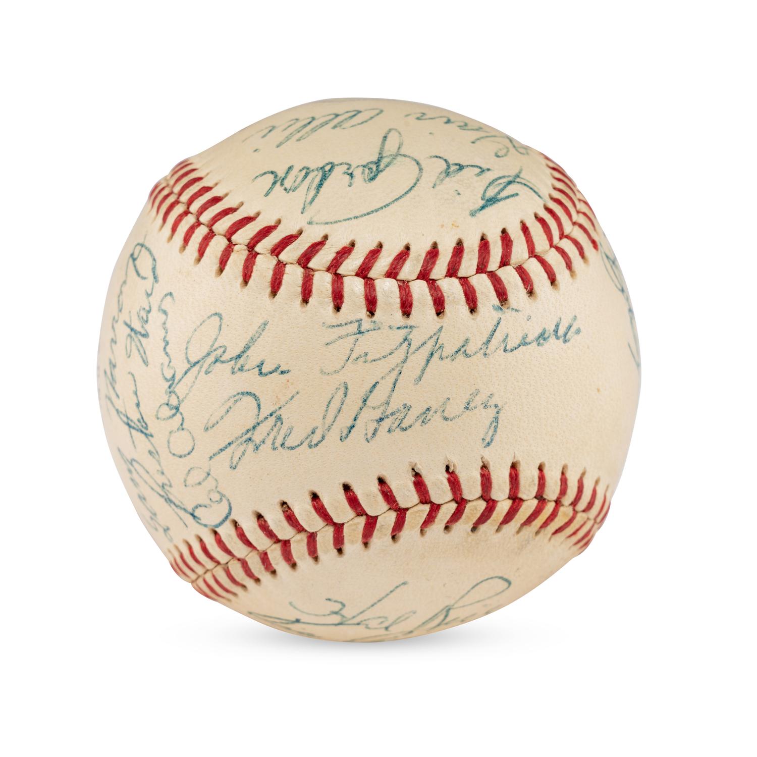 A 1954 Pittsburgh Pirates Team Signed Autograph Baseball (SGC Letter of Authenticity)