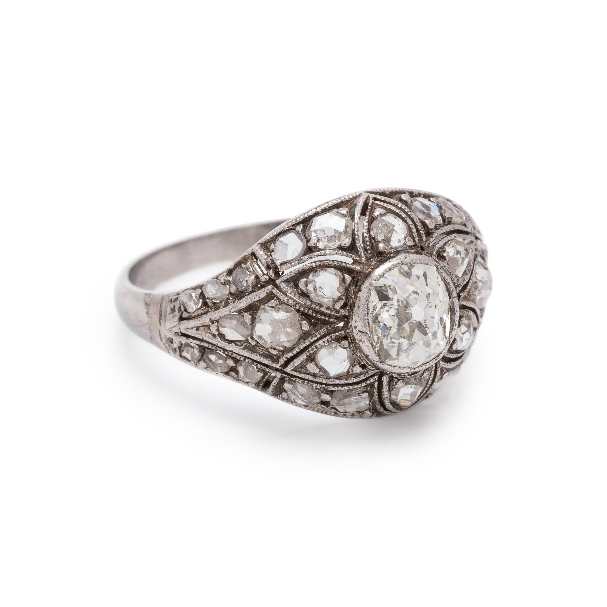 ANTIQUE, DIAMOND RING