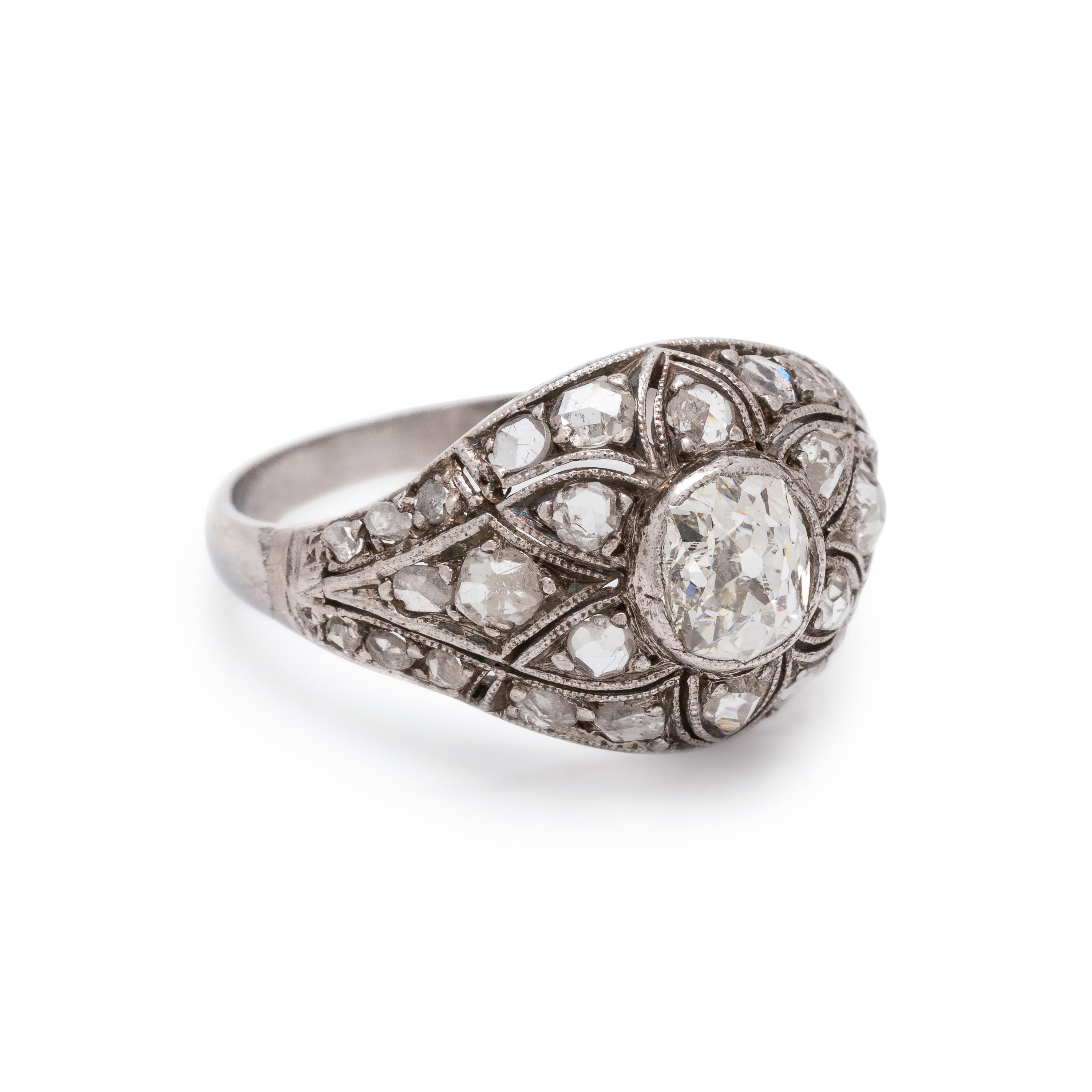ANTIQUE, DIAMOND RING