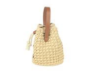 CELINE, RAFFIA BUCKET BAG