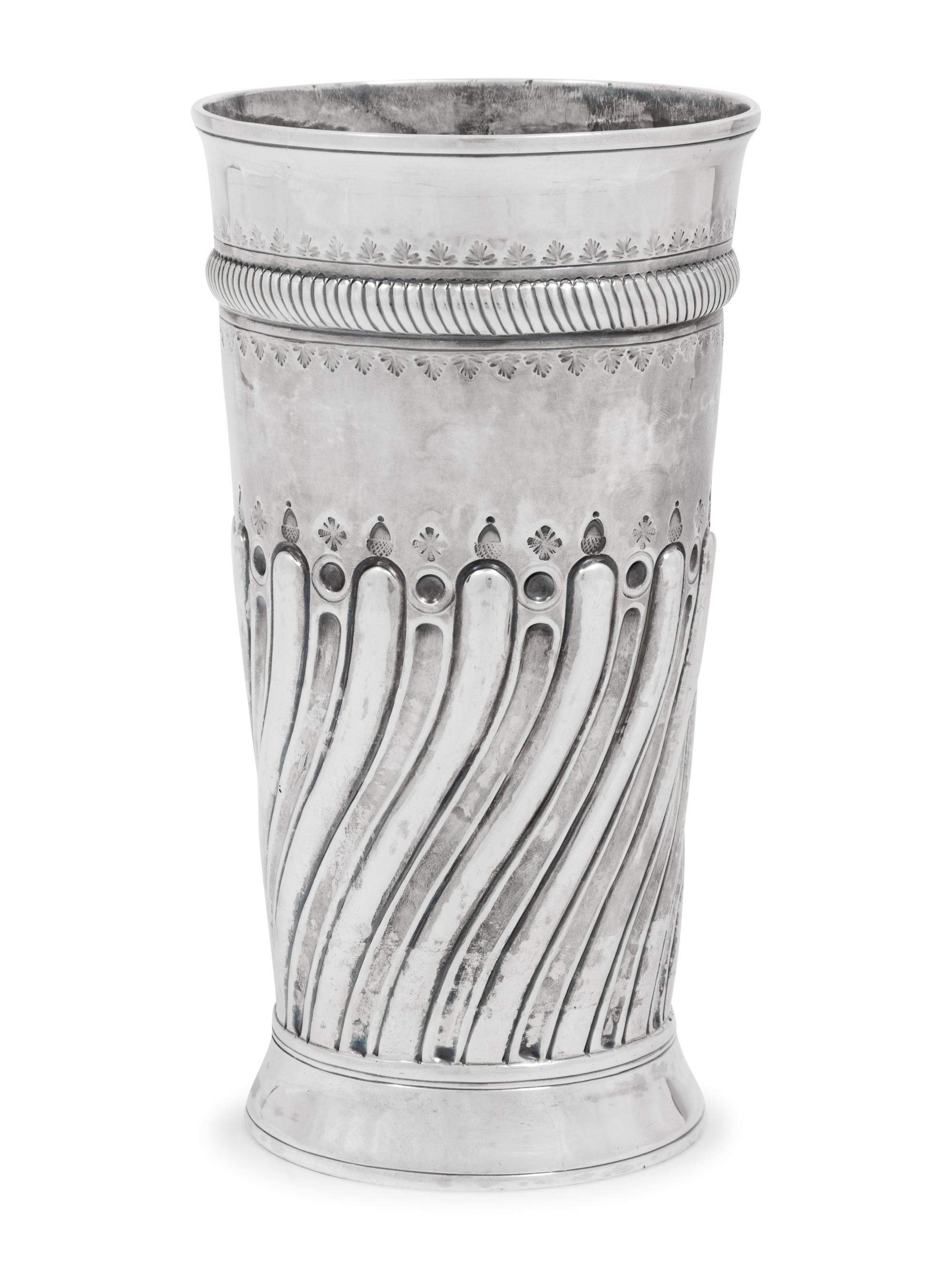 A George II Silver Beaker