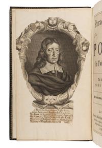 MILTON, John (1608-1674). Paradise Lost a Poem in Twelve Books . London: Miles Flesher for Richard Bently and Jacob Tonson, 1688.