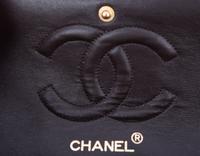 Chanel Classic Quilted Leather Medium Double Flap Bag, 1991-94