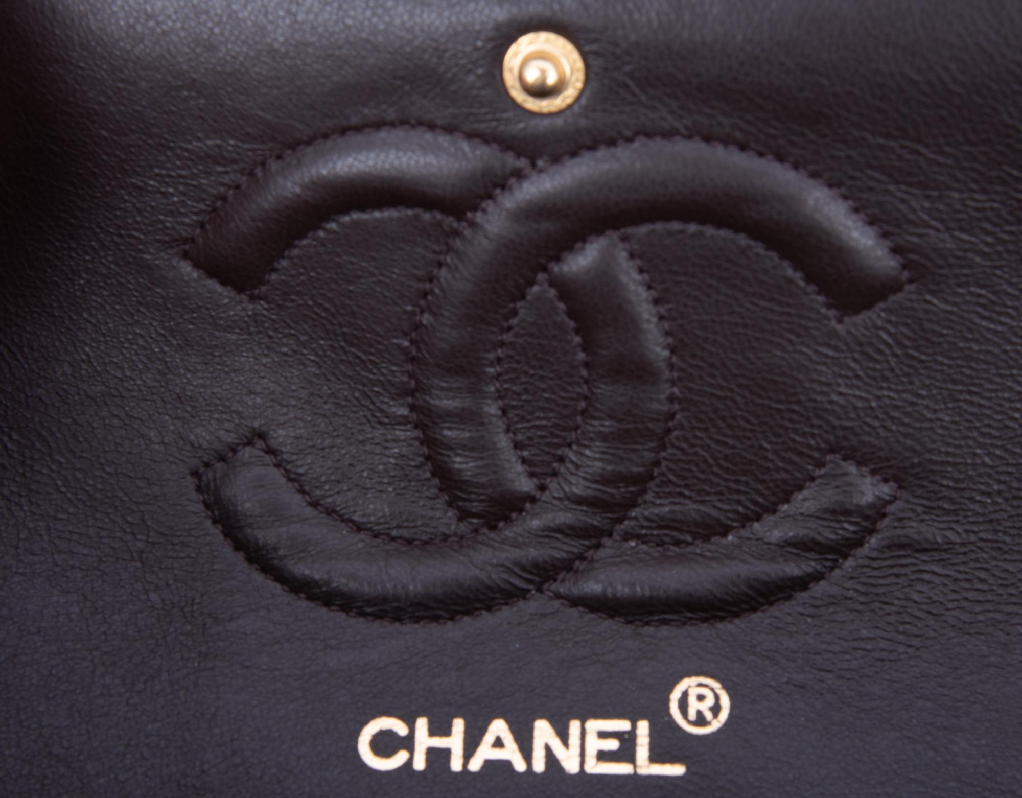 Chanel Classic Quilted Leather Medium Double Flap Bag, 1991-94